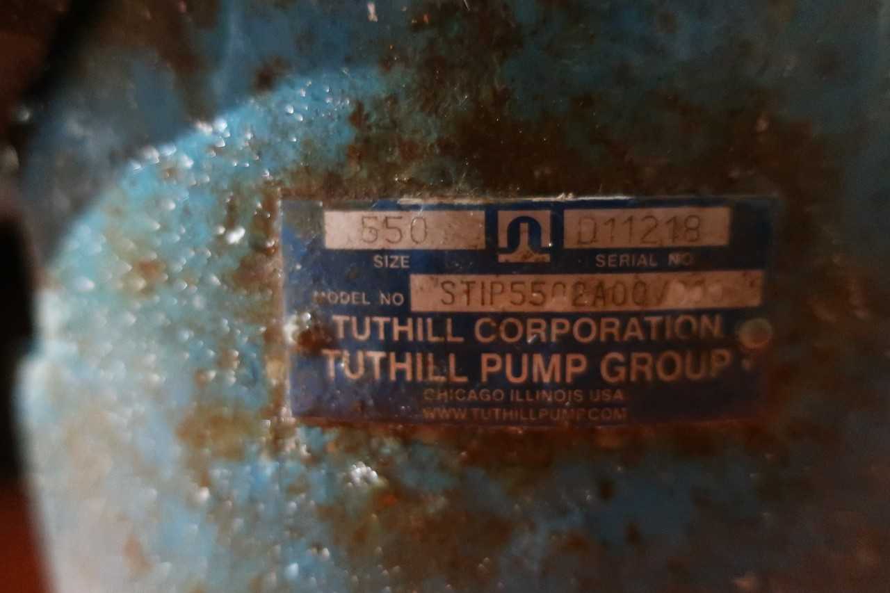 TUTHILL STIP5502A00V000 SIZE 550 6IN 30HP GEAR PUMP - ELECTRIC MOTORS