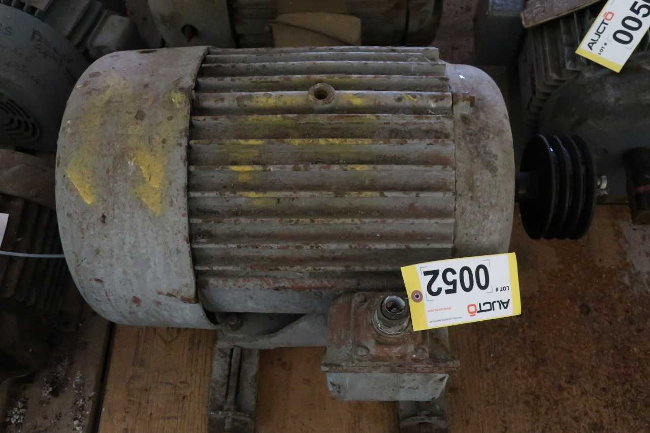 BULL 575V-AC ELECTRIC MOTOR (PLEASE INSPECT) - ELECTRIC MOTORS