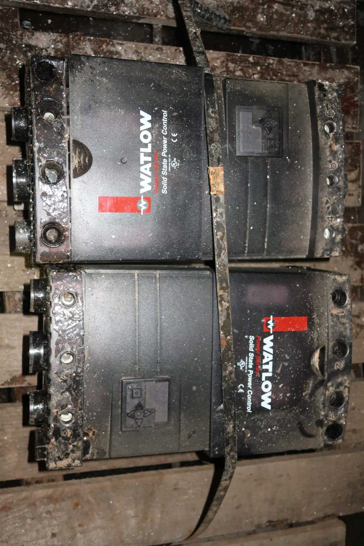 LOT OF 2 WATLOW PC20-F25C-0000 SOLID STATE POWER CONTROL DRIVE - ELECTRICAL COMPONENTS