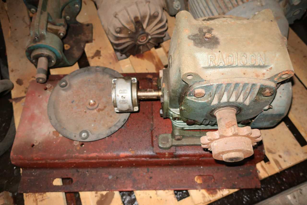 PALLET OF ASSORTED GEAR, CENTRIFUGAL PUMP, VIKING, BROOK CROMPTON,RADICON - CENTRIFUGAL PUMP