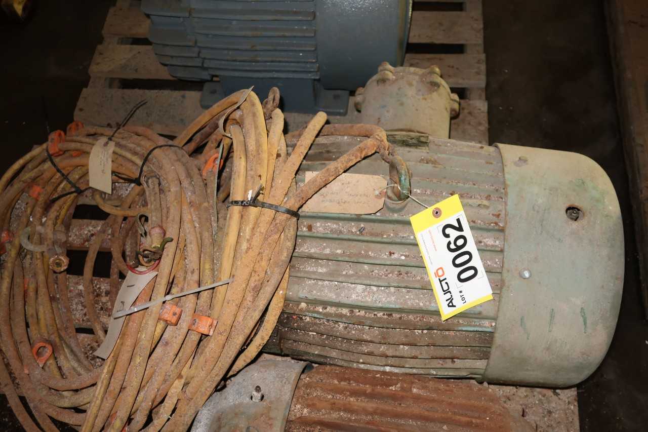 BBC 324U-EBS 25HP 550V-AC ELECTRIC MOTOR - ELECTRIC MOTORS