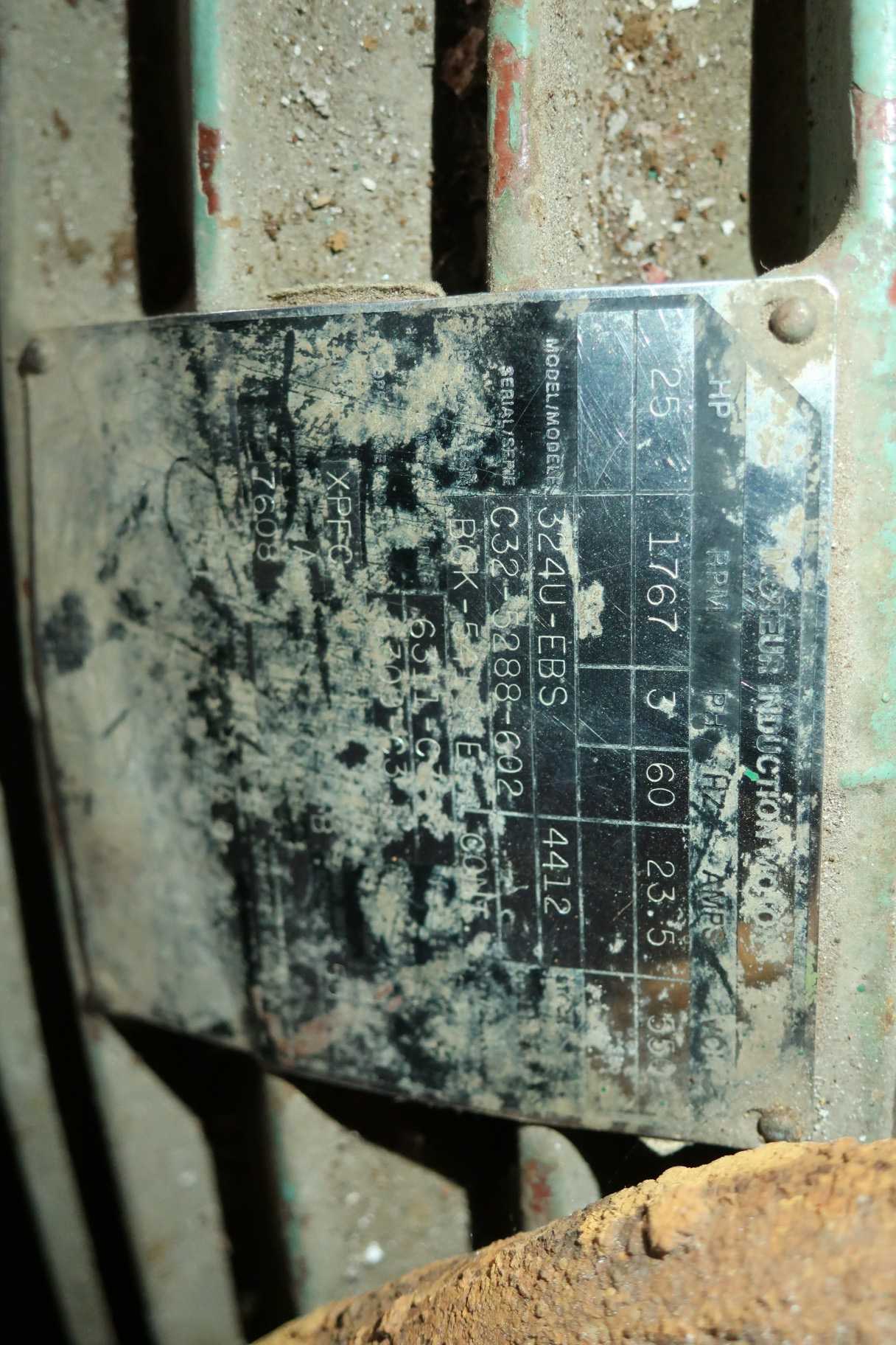 BBC 324U-EBS 25HP 550V-AC ELECTRIC MOTOR - ELECTRIC MOTORS