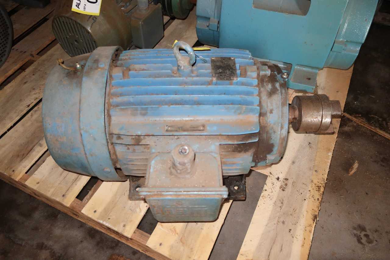WEG 256T 20HP 575V-AC ELECTRIC MOTOR - ELECTRIC MOTORS