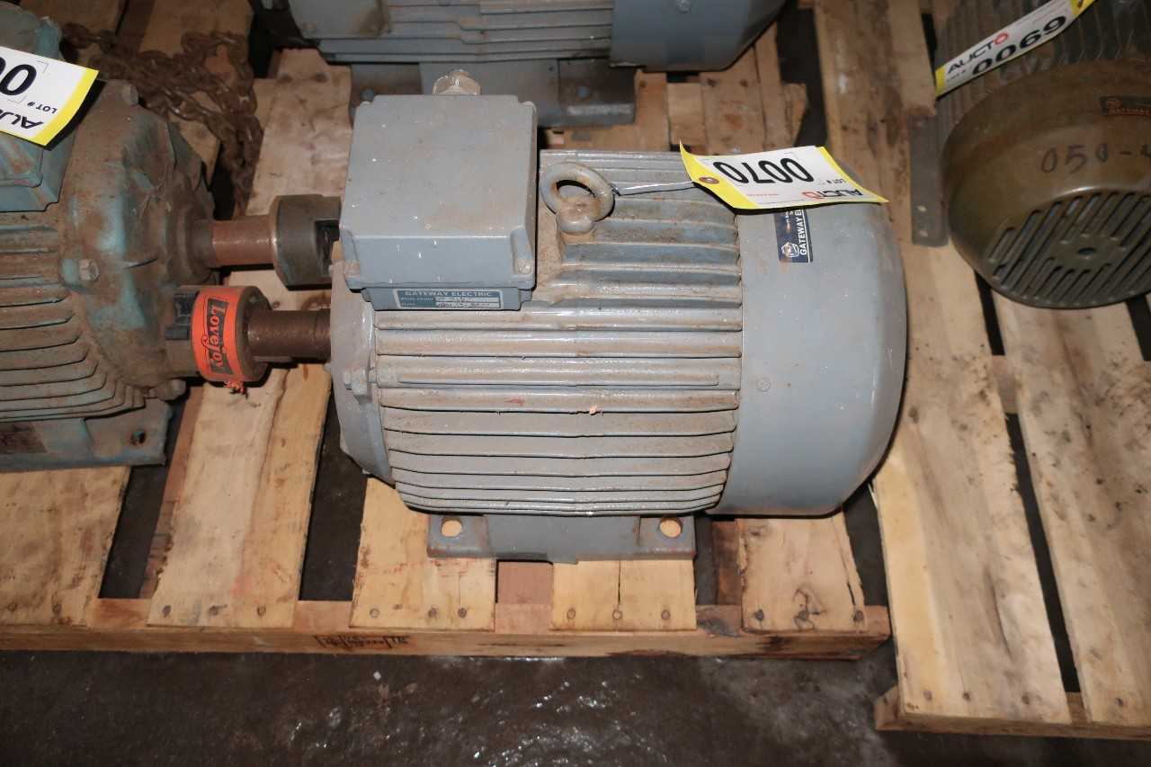 ELEKTRIM 254T 15HP 575V-AC ELECTRIC MOTOR - ELECTRIC MOTORS
