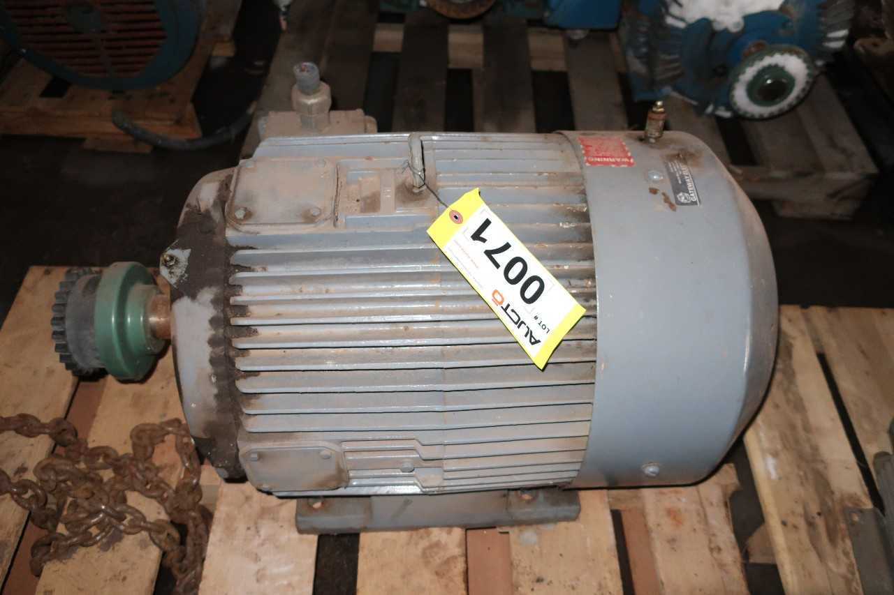 HAWKER SIDLEY LF342TS 40HP 575V-AC ELECTRIC MOTOR - ELECTRIC MOTORS
