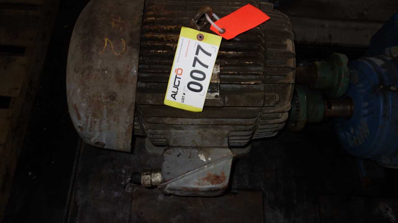 WESTINGHOUSE 284TS 25HP 575V-AC ELECTRIC MOTOR - ELECTRIC MOTORS
