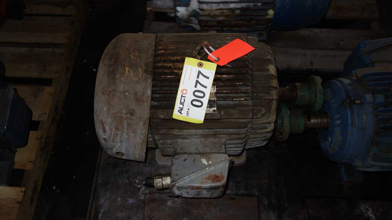 WESTINGHOUSE 284TS 25HP 575V-AC ELECTRIC MOTOR - ELECTRIC MOTORS