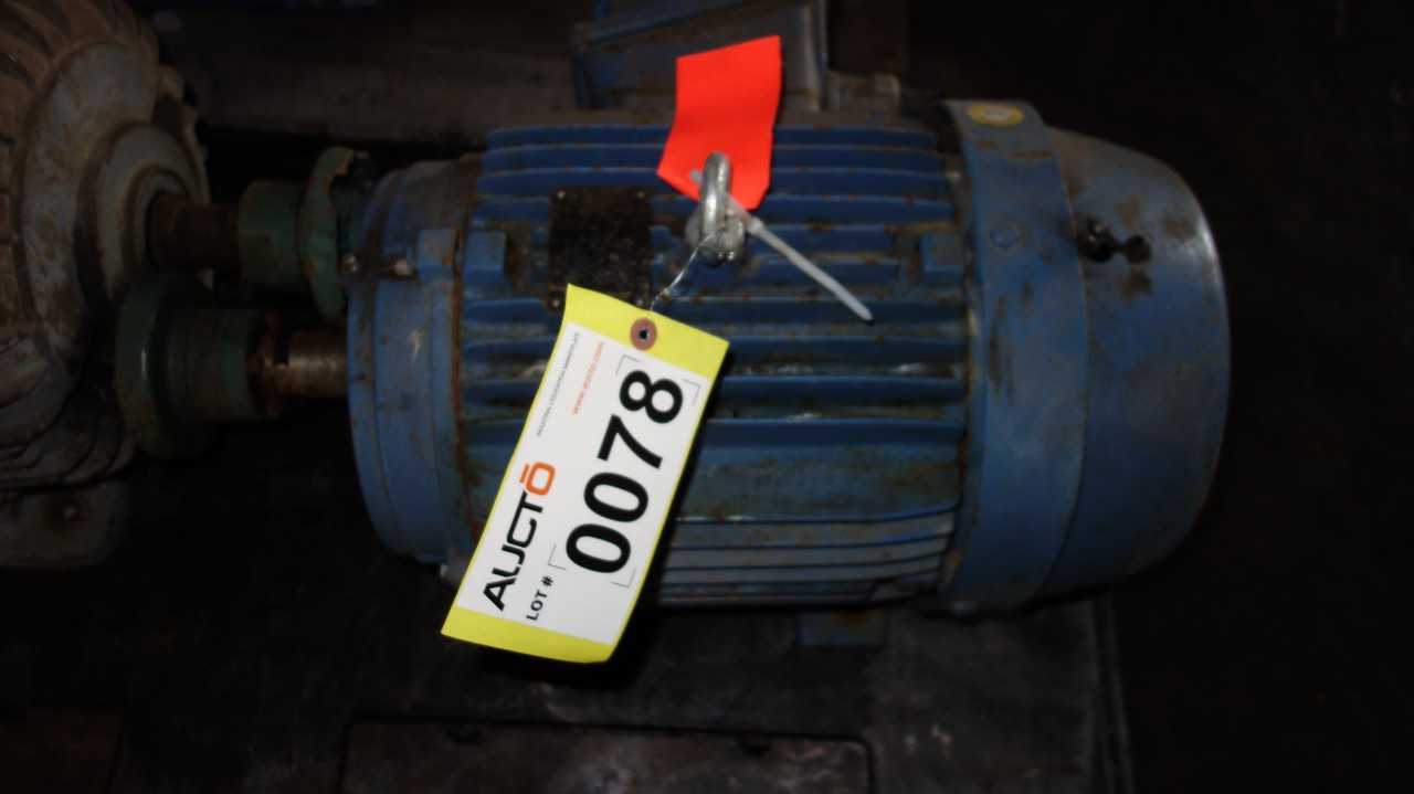 WEG 254T 15HP 575V-AC ELECTRIC MOTOR - ELECTRIC MOTORS