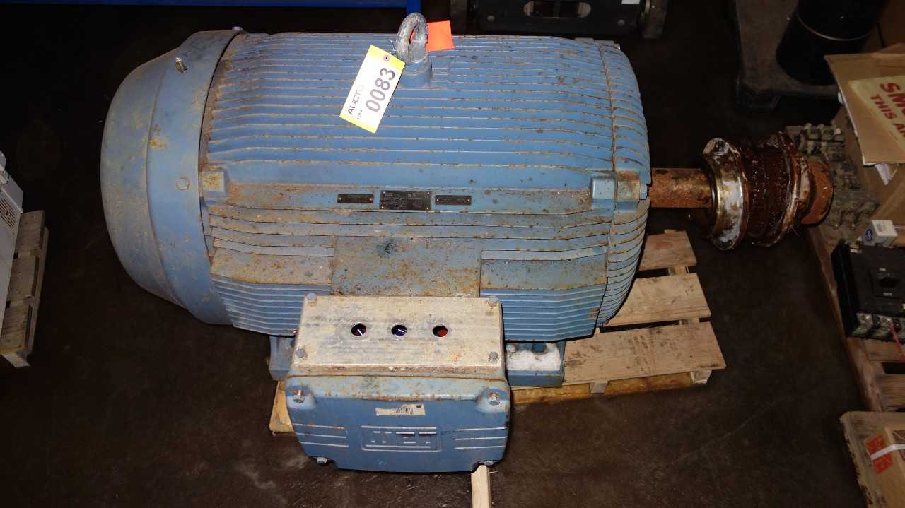 WEG 586/7T 300HP 575V-AC AC ELECTRIC MOTOR - ELECTRIC MOTORS