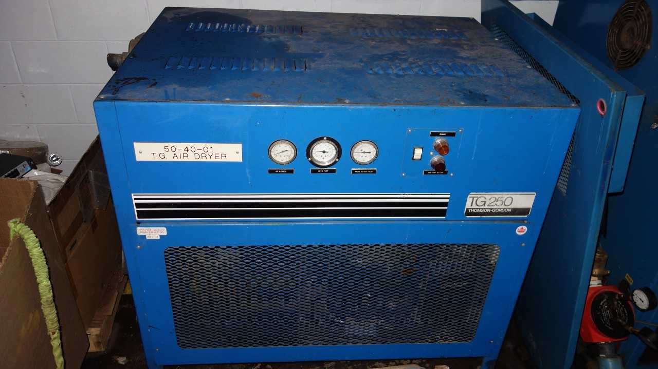 THOMSON GORDON TG250 25040 275SCFM 230V-AC AIR DRYER - AIR DRYERS