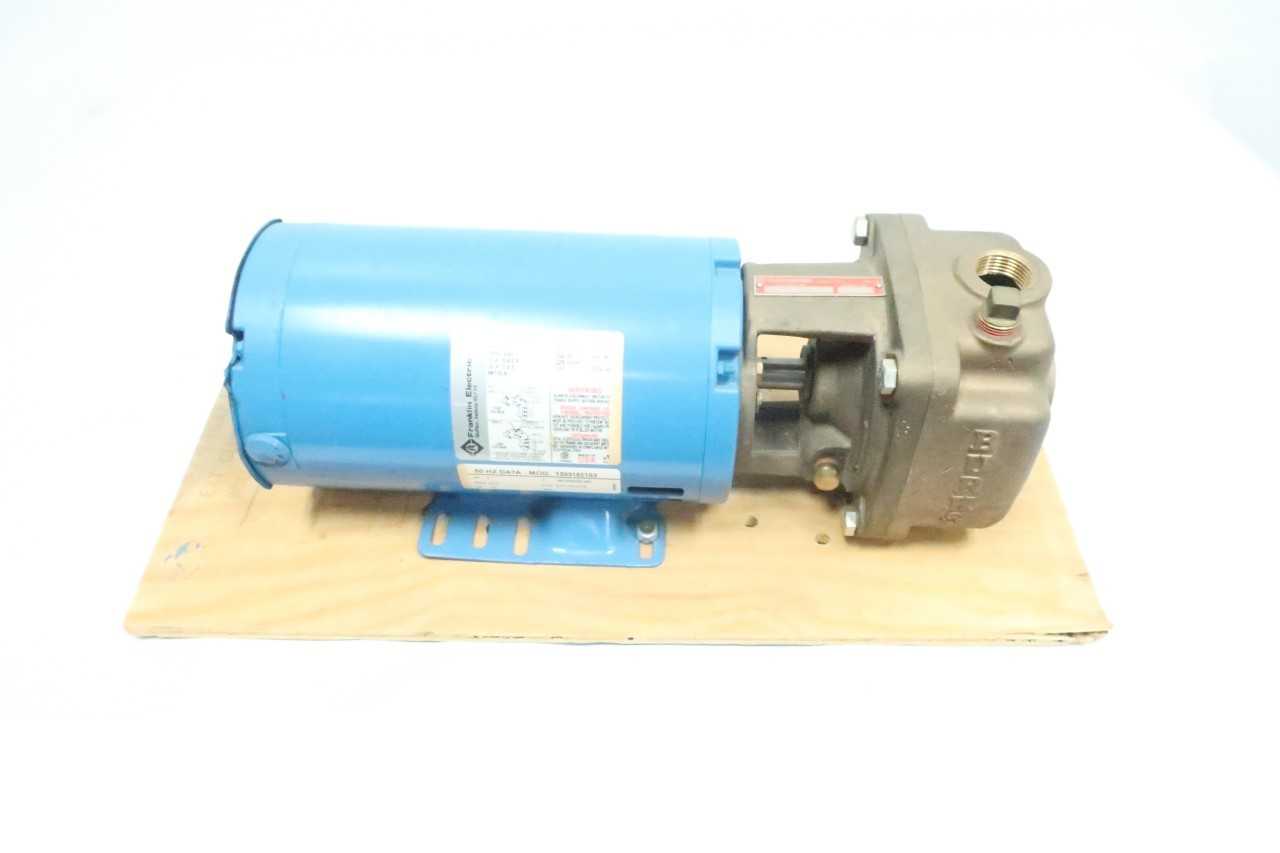 BURKS 320CS7M-AB TURBINE 1IN 2HP 208-230/460V-AC PUMP - ELECTRIC MOTORS