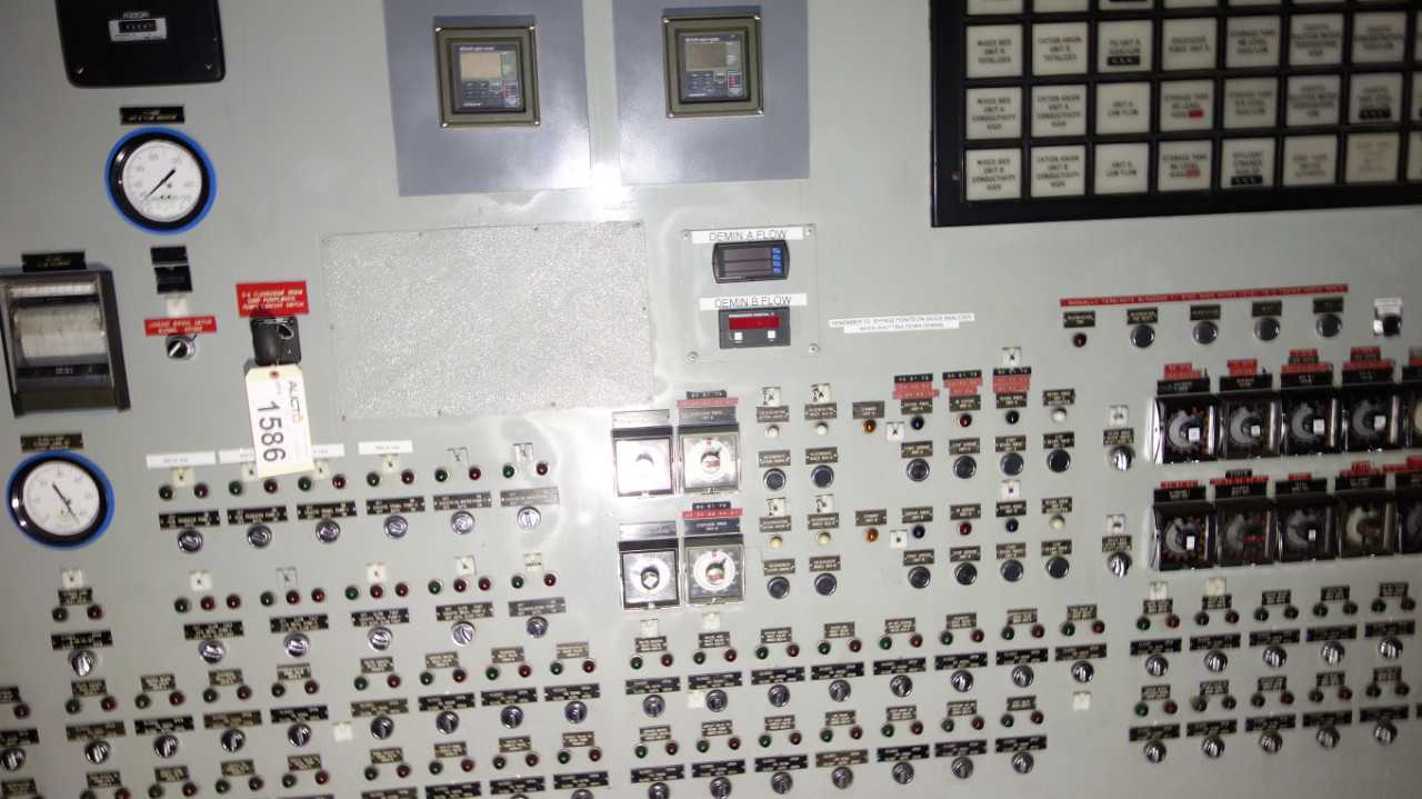 PANEL OF ASSORTED INSTRUMENTATION, YOKOGAWA EXA - INSTRUMENTATION
