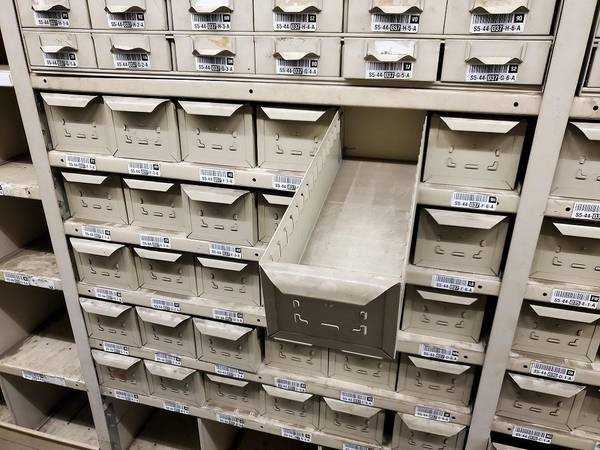 Bulk Offering of Heavy-Duty Steel Drawers / Cabinets - SHELVING