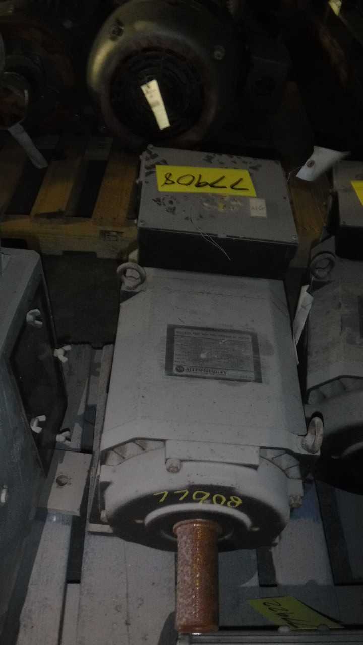 20 HP 1500 RPM 1327 Frame Allen Bradley Servo Motor - ELECTRIC MOTORS