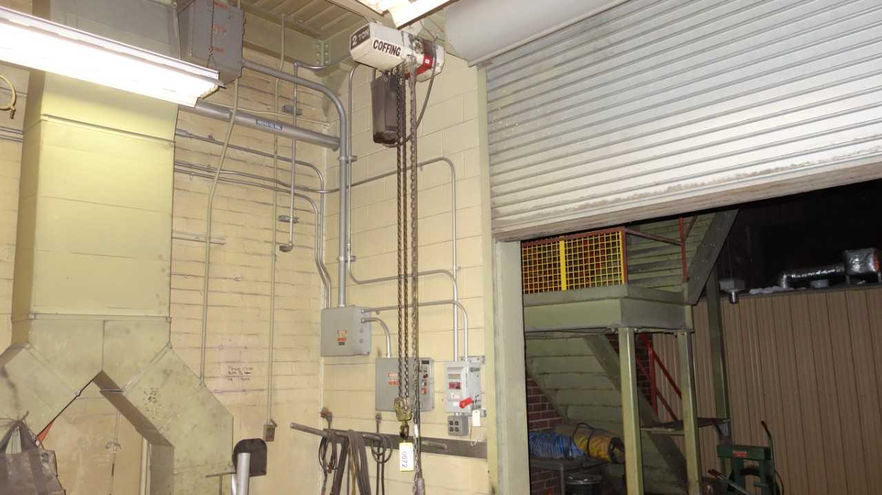 COFFING 2 TON ELECTRIC HOIST - LIFTING EQUIPMENT
