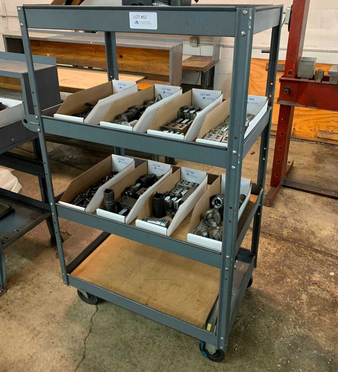 Rolling Shop Cart -4 tier - ROLLING CARTS