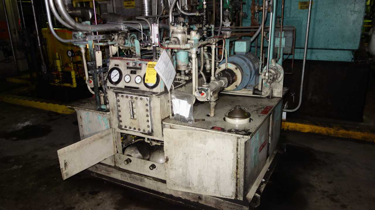 HYDRAULIC POWER UNIT WITH 2X HARTMANN PUMPS, VALVES - VALVES