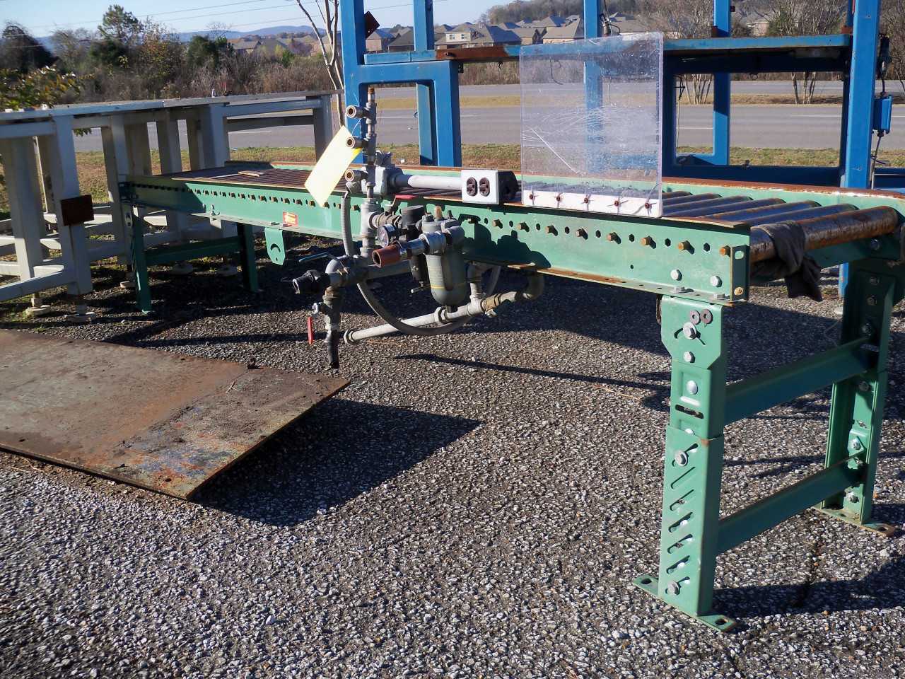 Roller Conveyor 10 Feet Length x 1 foot 8 inches Wide - CONVEYORS