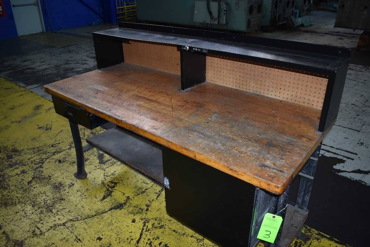 Metal Work Bench 32"x6'x34" - PLANT & FACILITY EQUIPMENT