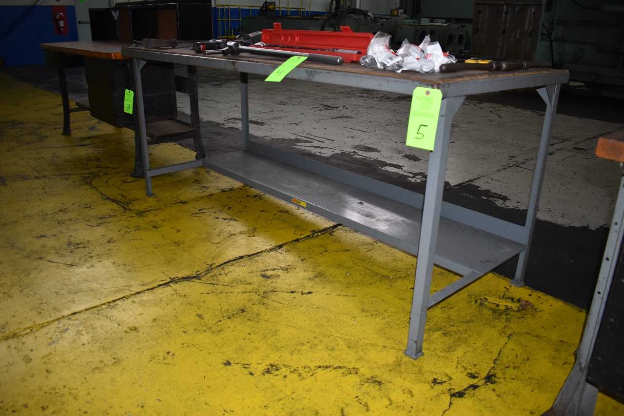 Steel Work Bench 3'x7'x3' - PLANT & FACILITY EQUIPMENT
