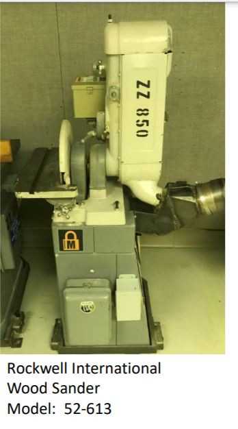 Wood Sander - GRINDING MACHINES