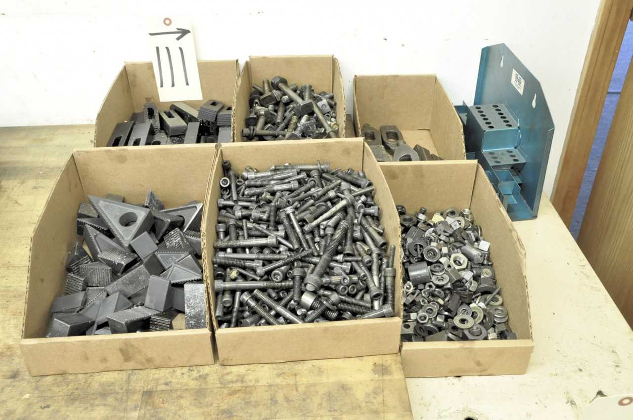 Lot-Hold Down Tooling in (6) Boxes with Stand - ELECTRIC POWER TOOLS