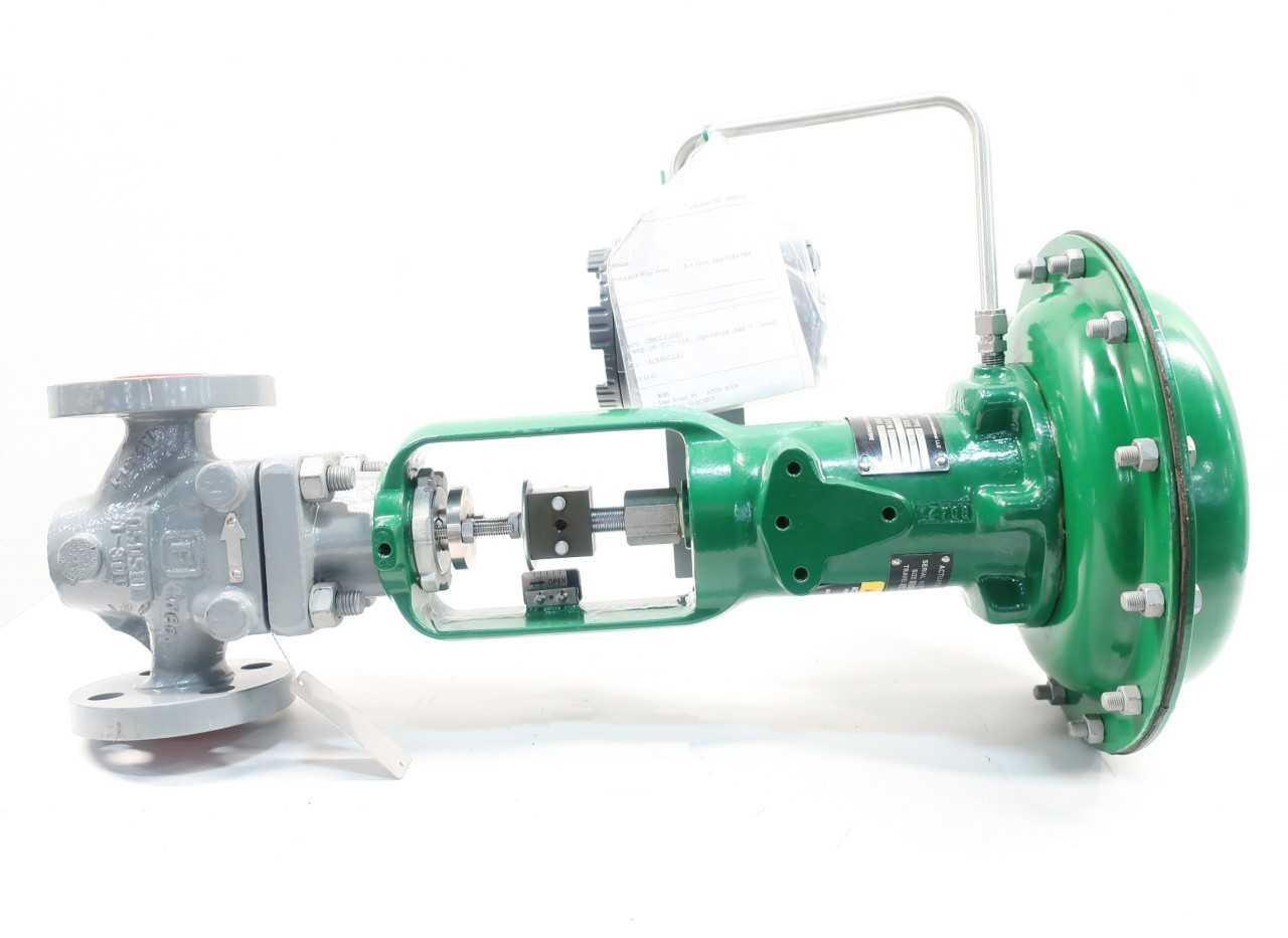 FISHER ED PNEUMATIC 667 300 STEEL FLANGED 1IN CONTROL VALVE - CONTROL VALVE