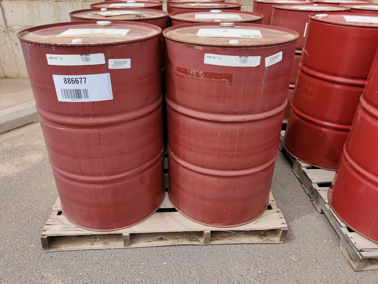 1 PALLET OF 4 55 GALLON DRUMS DTE 732 TURBINE OIL - ELECTRIC POWER TOOLS 1 PALLET OF 4 55 GALLON DRUMS DTE 732 TURBINE OIL - ELECTRIC POWER TOOLS