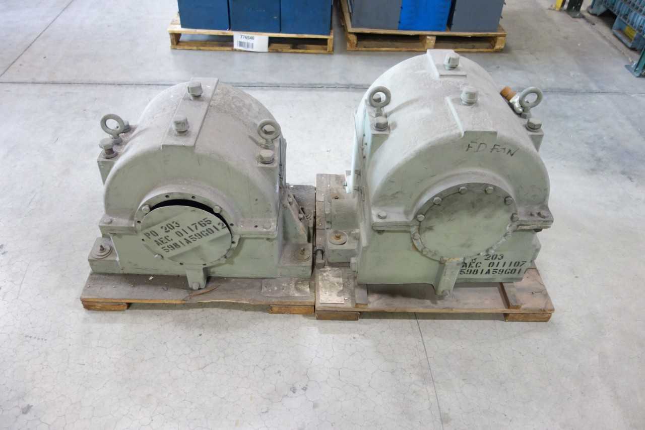 LOT OF 2 STURTEVANT PILLOW BLOCK BEARING HOUSINGS - BEARINGS