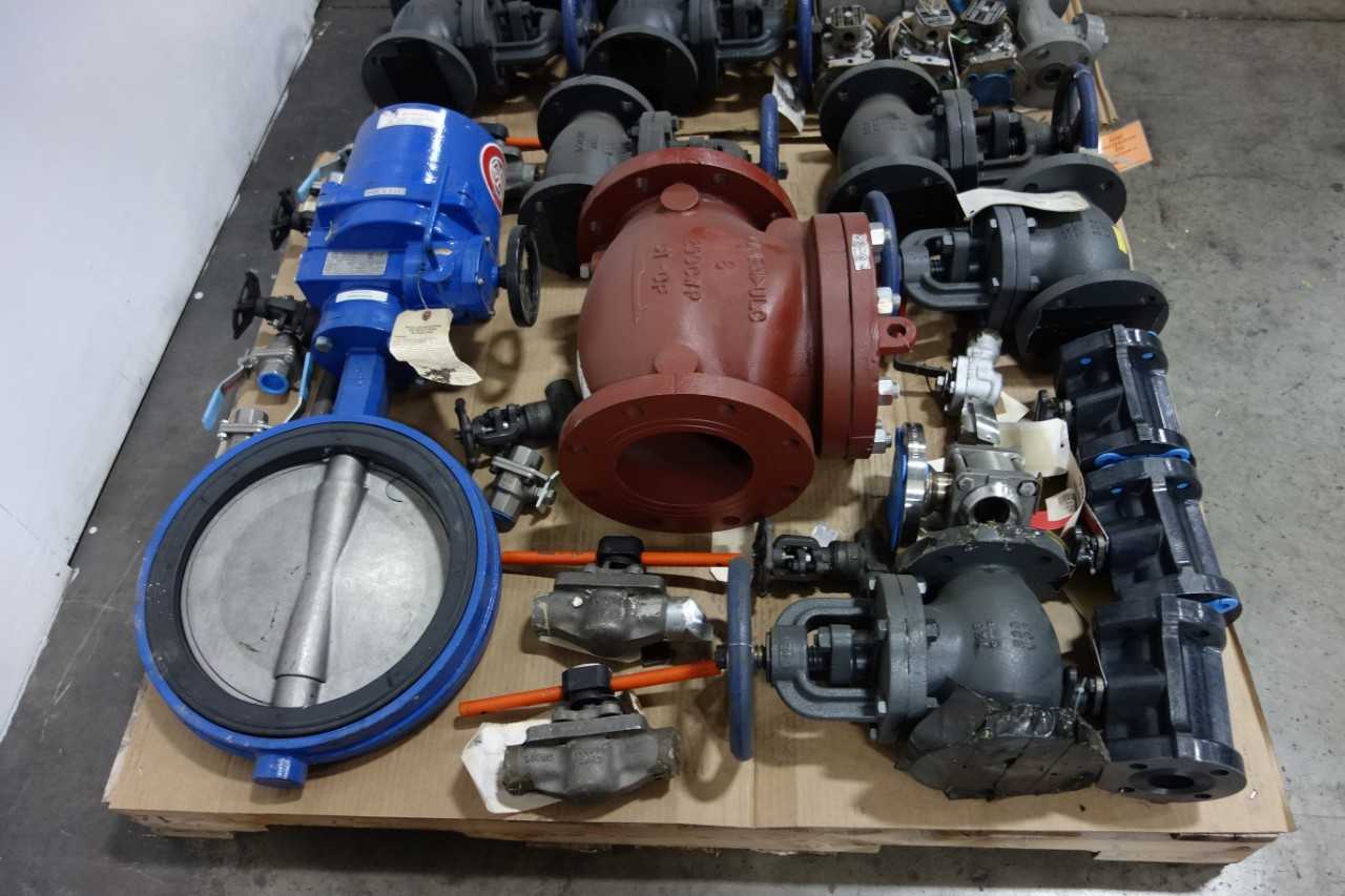 2 PALLETS OF ASSORTED VALVES - VALVES