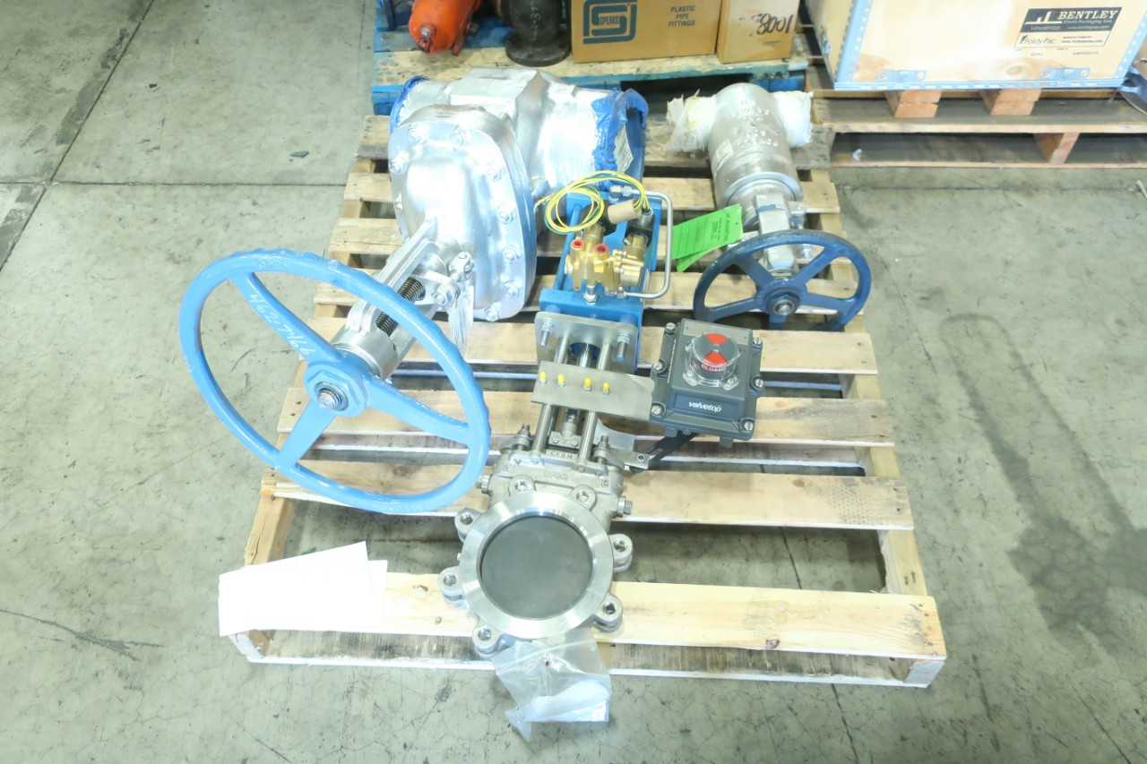 7 PALLETS OF ASSORTED VALVES & VALVE REPLACEMENT PARTS - MISCELLANEOUS