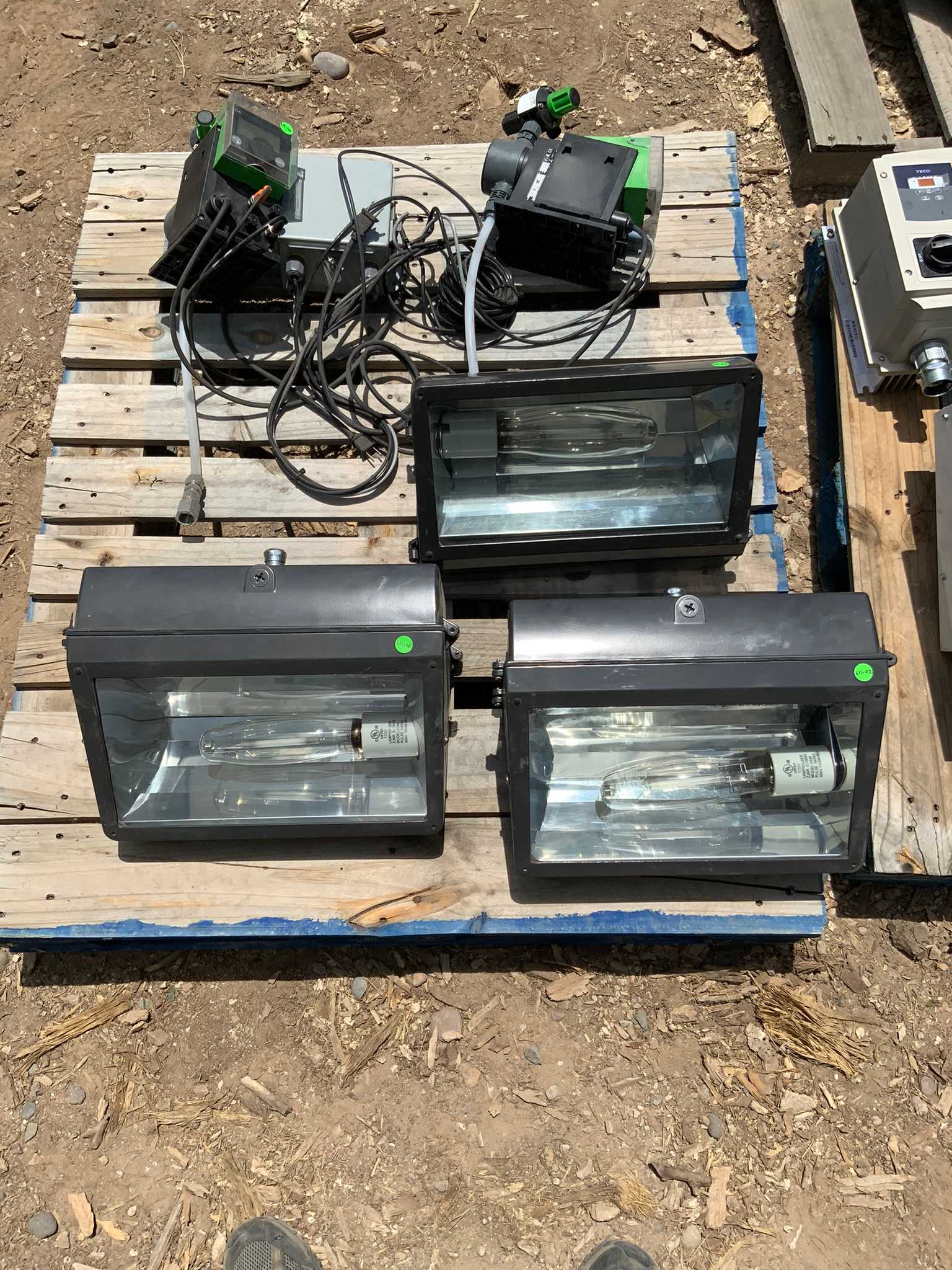 Lot of QTY 3 RAB K548 Lights - LIGHTING