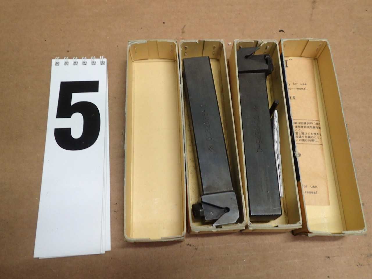 2 Pcs NOS Sumitomo GCR-2525-C Indexable Carbide Lathe Grooving Holder GCR2525-C - MISCELLANEOUS