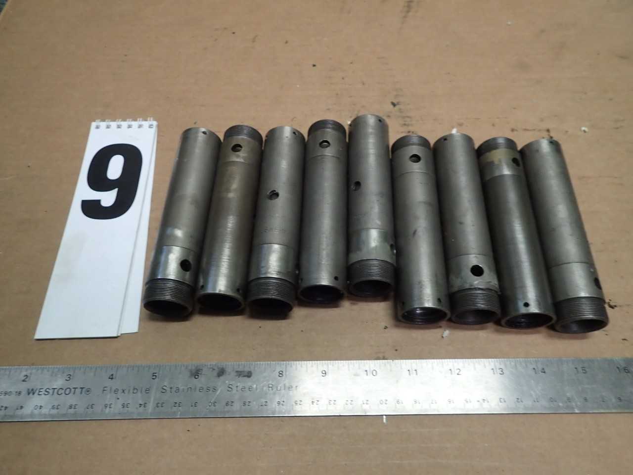 7 sets Hardinge 3/8" Collet and Pusher Feed Fingers 60-1" NewBritain ScrewMach - MACHINING EQUIPMENT