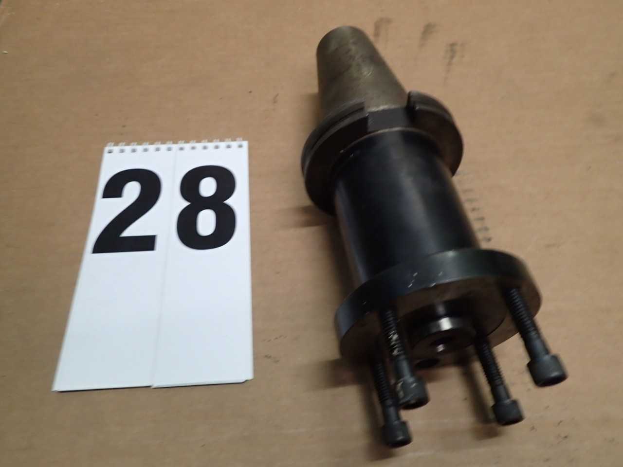 TSD Microbore 50CT-ADE-1412-50-MTP 1-1/4" Boring Ring Arbor CAT-50 Shank Used - MACHINING ACCESSORIES & TOOLING