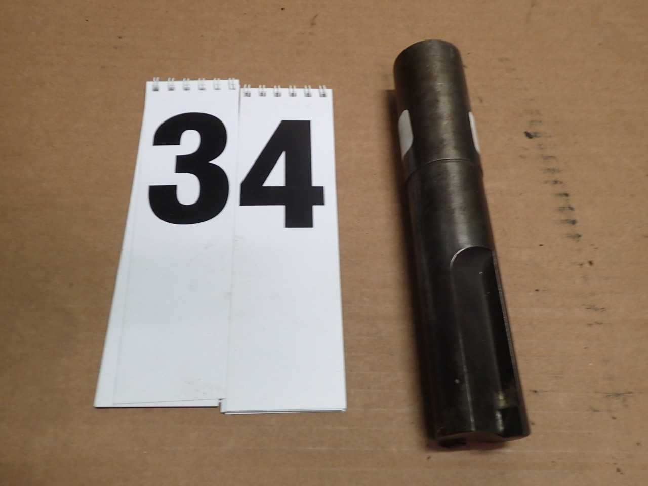 1.485" Brazed Carbide End Mill 1-1/2" Straight Shank, Used in Good Condition - MACHINING ACCESSORIES & TOOLING