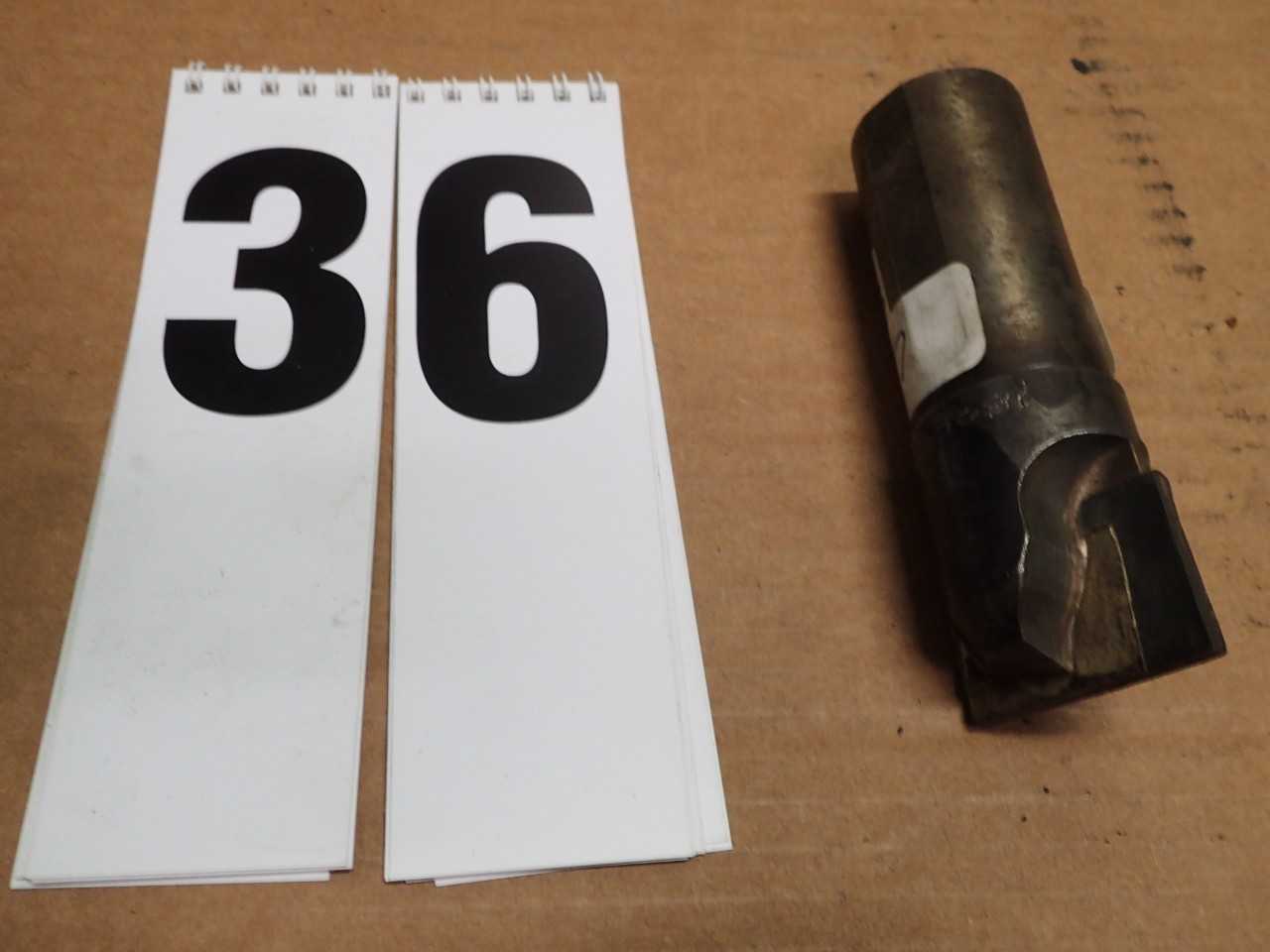 1.825" Brazed Carbide End Mill 1-1/2" Straight Shank, Used in Good Condition - MACHINING ACCESSORIES & TOOLING