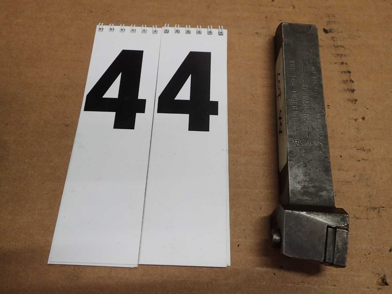 Kennametal Kenloc PBL-166 Negative Left Turning Carbide Lathe Tool Holder Used - MACHINING ACCESSORIES & TOOLING