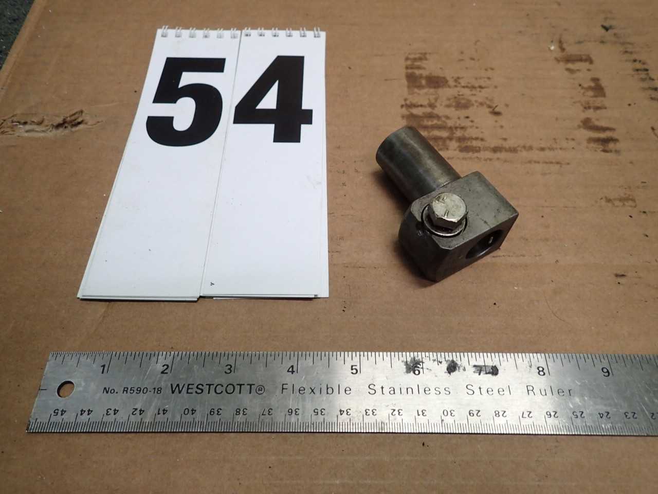 Brown & Sharpe Automatic Lathe Turret Tool Adapter 1" Shank 3/4" Bore 260-222 - MACHINING ACCESSORIES & TOOLING