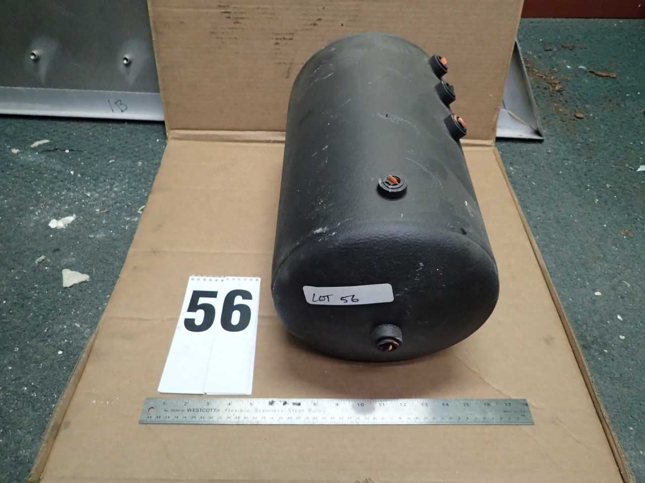 JWP Best Under Pressure MC12 Air Brake Tank Reservoir 9-1/2" OD x 16" NOS - HYDRO EXCAVATOR TRUCKS