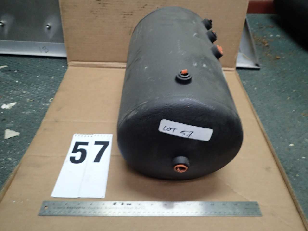 JWP Best Under Pressure MC12 Air Brake Tank Reservoir 9-1/2" OD x 16" NOS - HYDRO EXCAVATOR TRUCKS