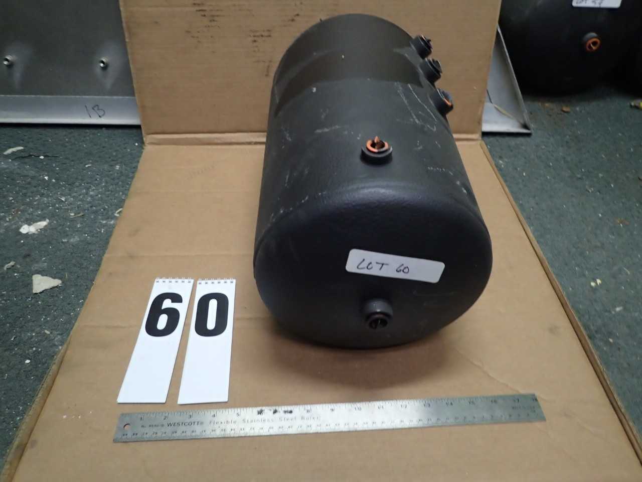 JWP Best Under Pressure MC12 Air Brake Tank Reservoir 9-1/2" OD x 16" NOS - HYDRO EXCAVATOR TRUCKS
