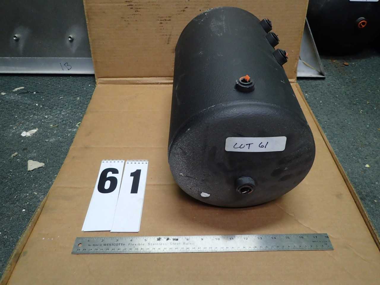 JWP Best Under Pressure MC12 Air Brake Tank Reservoir 9-1/2" OD x 16" NOS - HYDRO EXCAVATOR TRUCKS