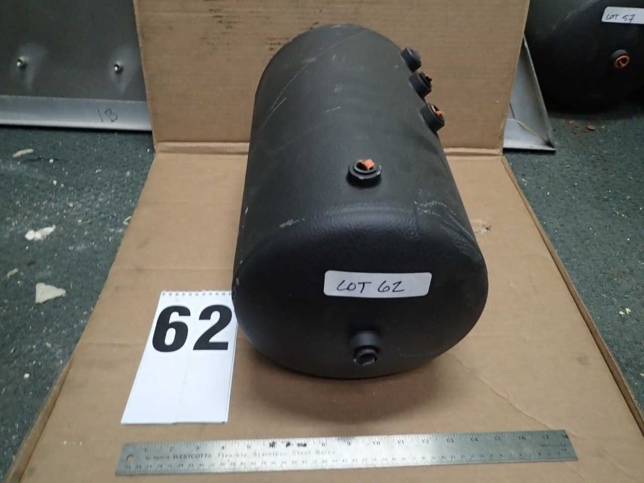 JWP Best Under Pressure MC12 Air Brake Tank Reservoir 9-1/2" OD x 16" NOS - HYDRO EXCAVATOR TRUCKS