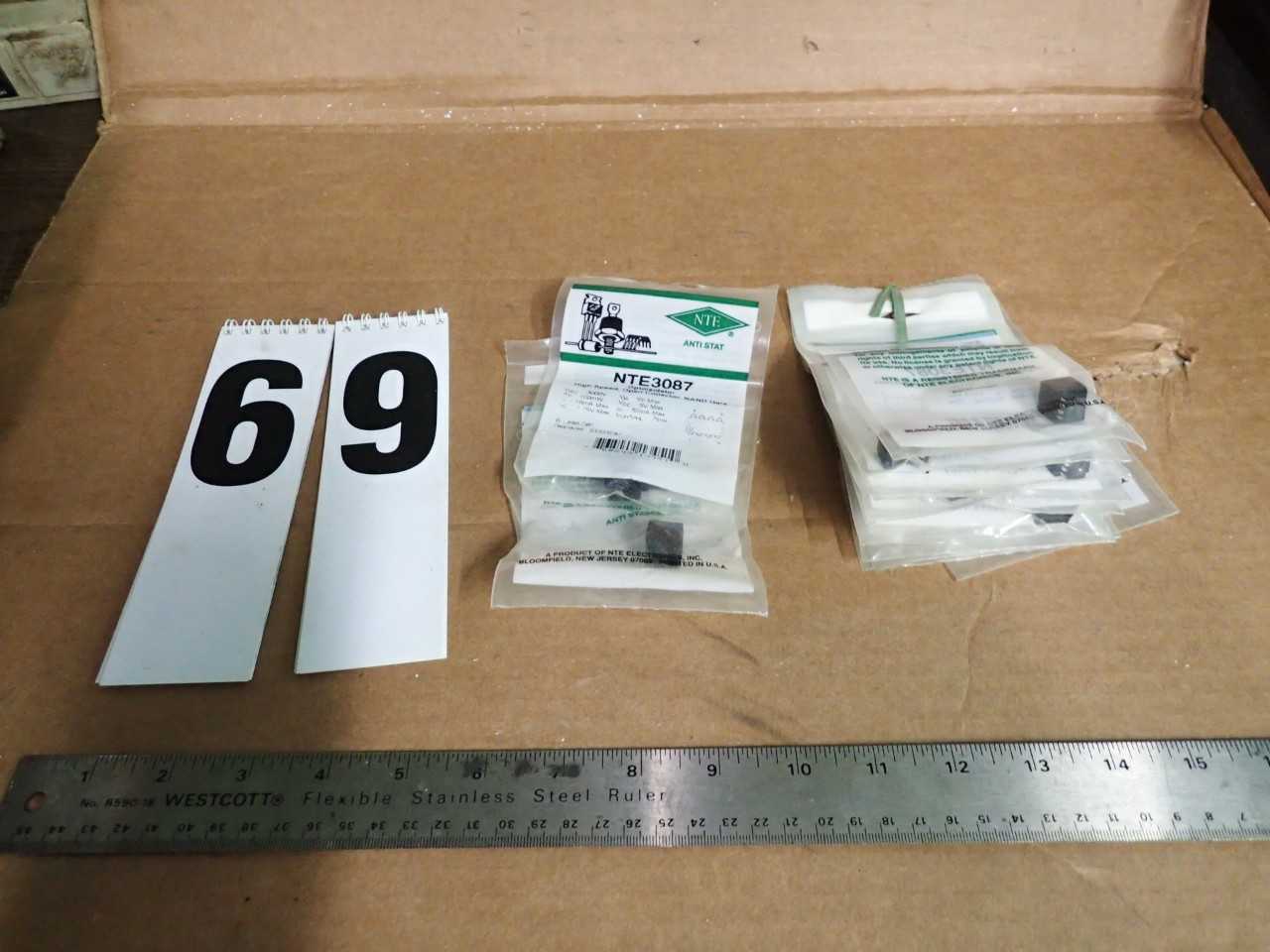 12 pcs NTE NTE3087 Optoisolator High Speed Open Collector NAND Gate NEW - ELECTRICAL COMPONENTS