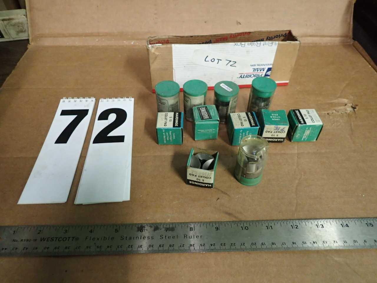 11 sets Hardinge S10 Collet Pads Sets Round - MACHINING ACCESSORIES & TOOLING