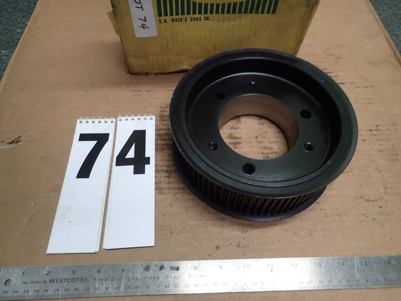 Woods W80-8M-60-E Power Chain Sprocket W808M60 - POWER TRANSMISSION