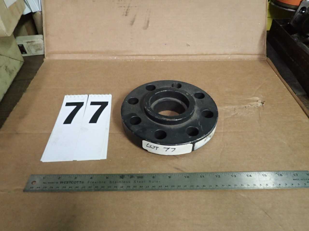 2-1/2" 400# ANSI Socket Weld Flange: Carbon Steel CS, B16, Made in USA, Used - PROCESS EQUIPMENT