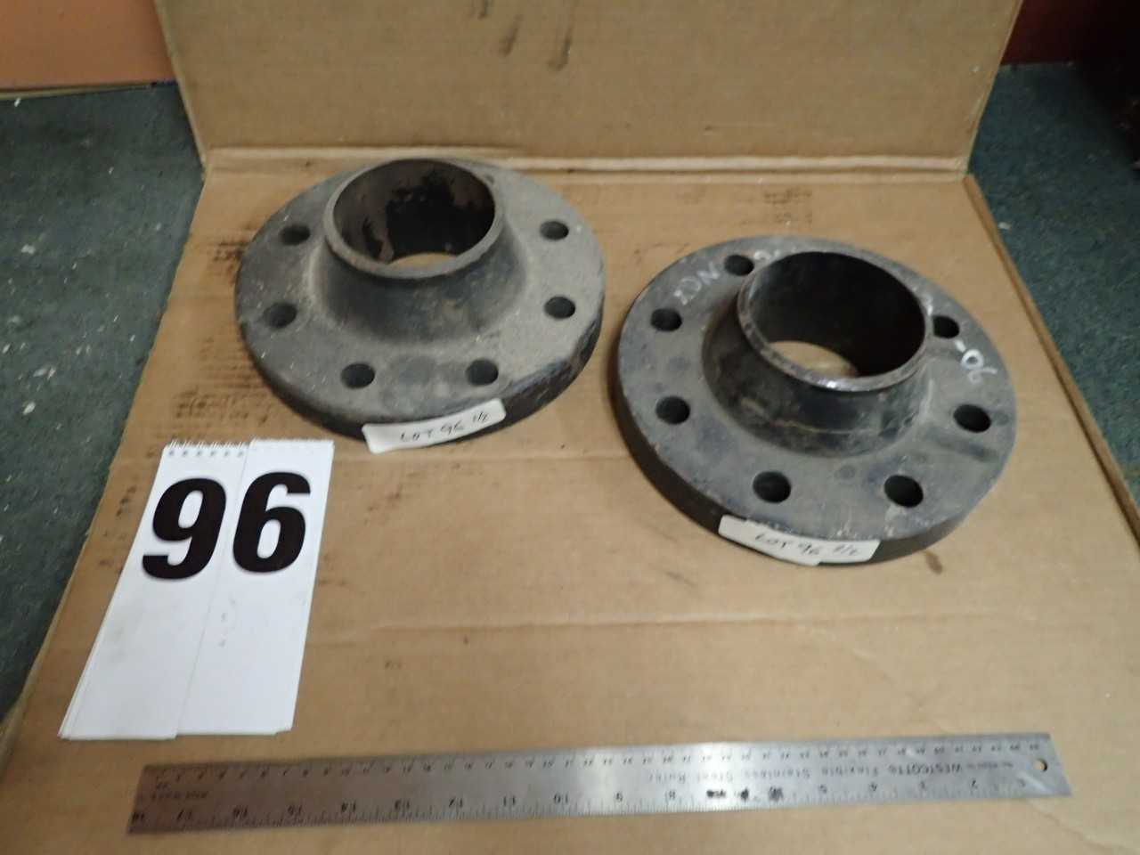 2 pcs 4" 300# ANSI Weld Neck Flange Carbon Steel CS B16 - PROCESS EQUIPMENT