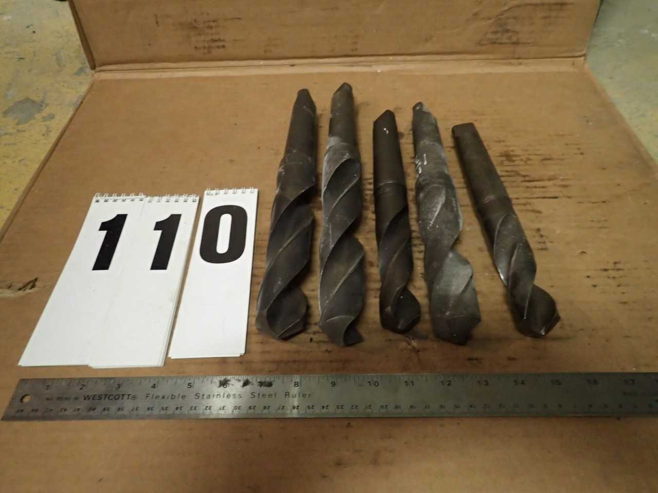 5 Pcs Morse Taper #4 Shank Drill Bits MT4 4MT - MACHINING ACCESSORIES & TOOLING